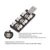 1S LiPo USB Charger | 6 Independent Channels | Compatible with RC Drones & Helicopters | Micro JST 1.25 & JST-PH 2.0 Connectors | Black