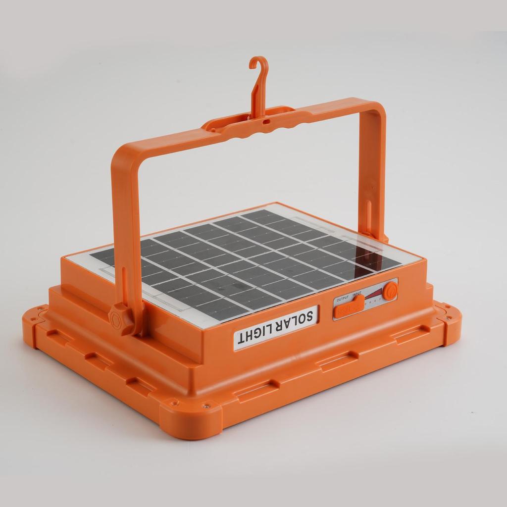 Solar-Powered LED Floodlight: Super Bright for Construction, Camping & Emergency Use