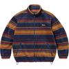 Supreme Stripe Zip Up Fleece Jacket SUP-FW24-138