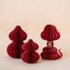 Unique Snake Year Theme Gourd Desktop Decoration Set For Enhancing New Year Atmosphere And Home Decors Taste