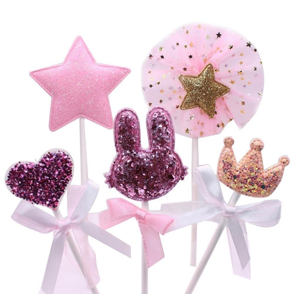 Cute Sweet Cake Flags Cake Decor Birthday Party Decoration Tool Happy Birthday Supplies