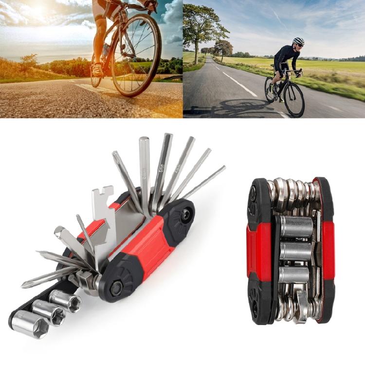 16 In 1 MultiFunctional Bikes Mechanic Repair Tool Foldings Maintenances Tool