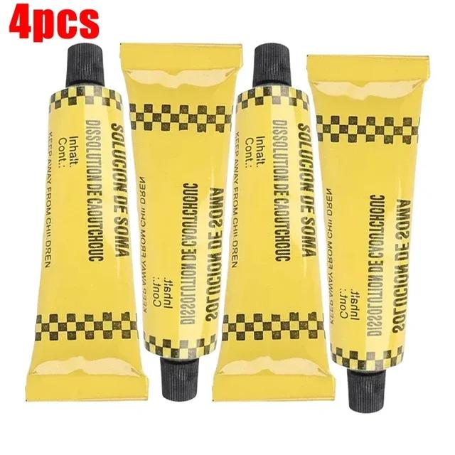 Autoreifen-Reparatur-Werkzeugsatz mit Gummistreifen, schlauchloses Reifenpannen-Set, Spike-Stecker-Set, Motorrad-LKW-Vakuum-Reifenreparaturwerkzeug