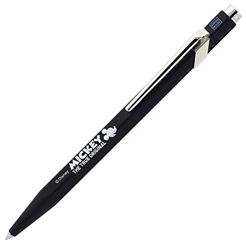 

Sunstar Stationery Disney Caran d Ache Oil-Based Ballpoint Pen 849 Mickey 90th Anniversary Black S4643712