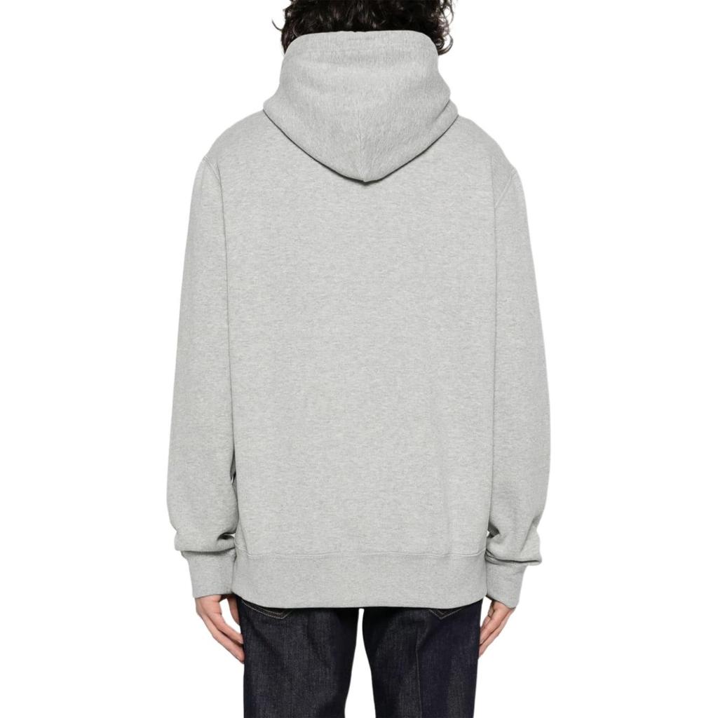Polo Ralph Lauren SS24 Logo Print Hooded Long Sleeve Sweatshirt Men sweatshirt Gray 710926600-006