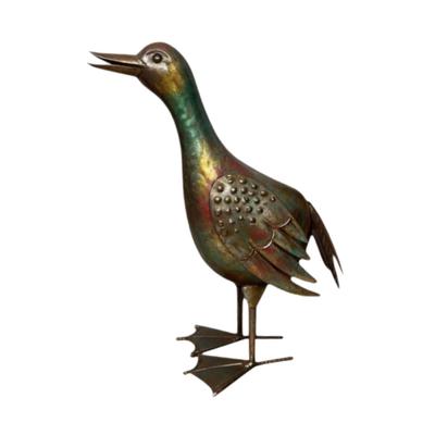 Duck Art Sculpture ,Lifelike Ducks Figurine ,Garden Decor Multifunctional Sturdy,