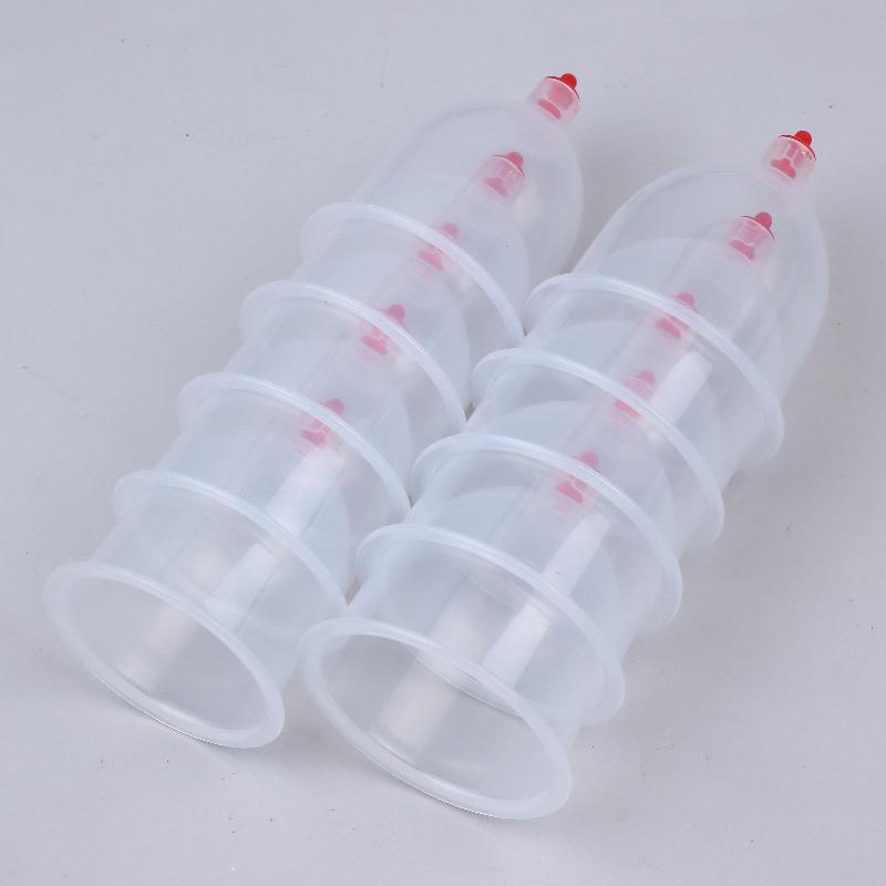 Disposable Cupping Cups For Massage Health Care Plastic Vacuum Suction Beauty Spa Tool Suction Pump Vacuum Cupping Device