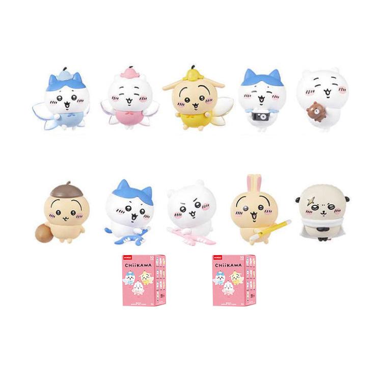 MINISO Chiikawa Collection Happiness Buddy Mystery Boxes 10 For A Single Blind Box/whole Box Doll