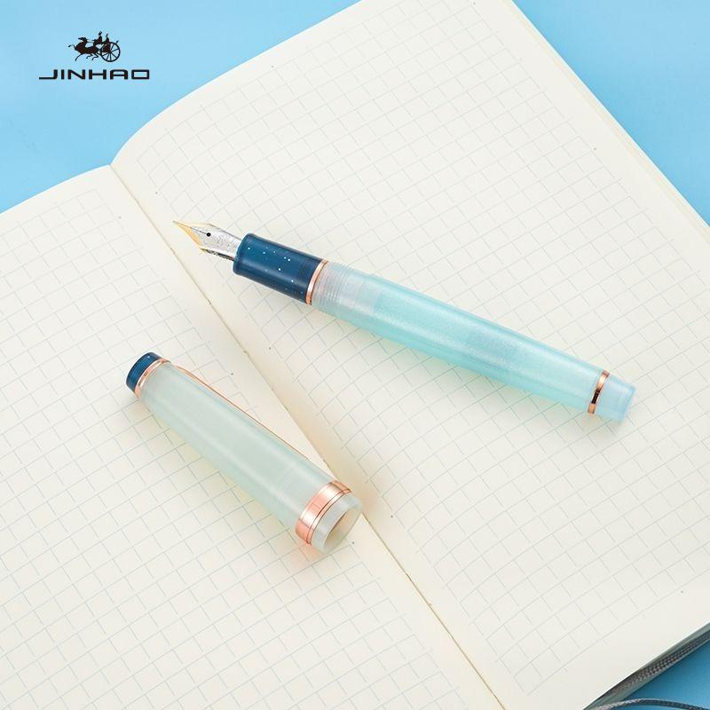 JINHAO 82 2026 Limited Colors Fountain Pen Gold Clip EF/F/M Calligraphy Pen Macaron Color Stationery School Office Supplies