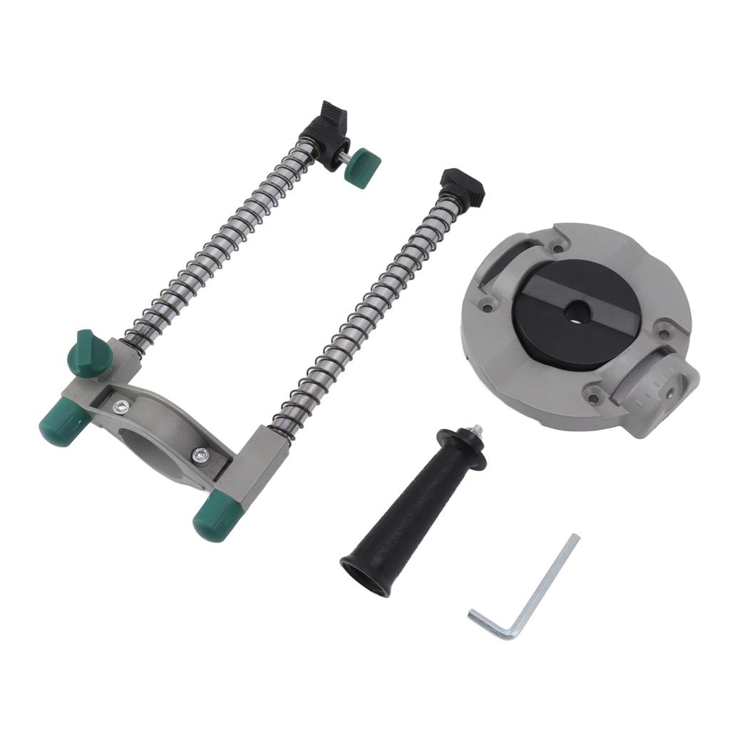 45 Degree Adjustable Angle Drill Holder Aluminium Alloy Compact Lightweight Drill Positioning