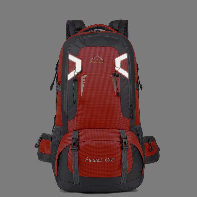 Cross-Border Mountaineering Backpack: 40L/60L Large-Capacity Travel & Cycling Bag, Double Shoulder, Hiking Backpack