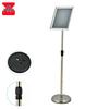 MOUFU Stainless Steel Floor Sign Holder