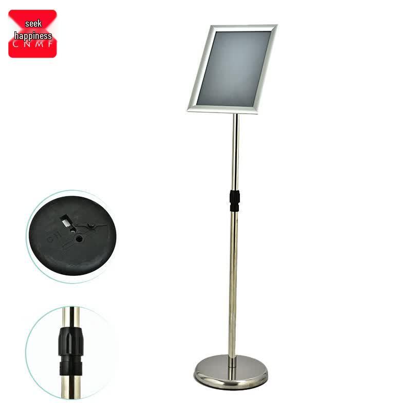 MOUFU Stainless Steel Floor Sign Holder