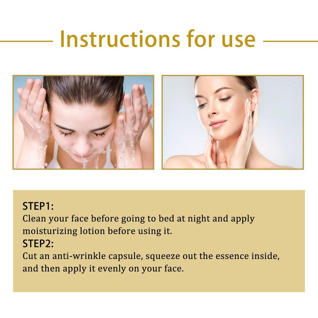 Retinol Serum Care For Aging For Dark Circles And Puffiness Dark Circles Skin Care Eye Bag Care Serum Bag Reduction Care Men Women 30pc 1ml