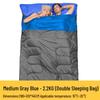 OLOEY Detachable Double Outdoor Sleeping Bag