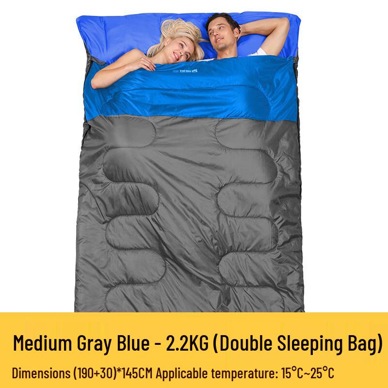 OLOEY Detachable Double Outdoor Sleeping Bag