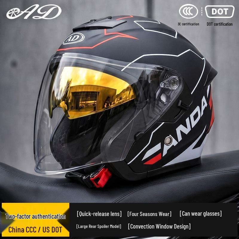 3C Certified Unisex Class A Motorcycle Helmet for All Seasons