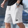 Pantaloncini Estivi da Uomo in Tessuto Waffle Estetica Minimalista