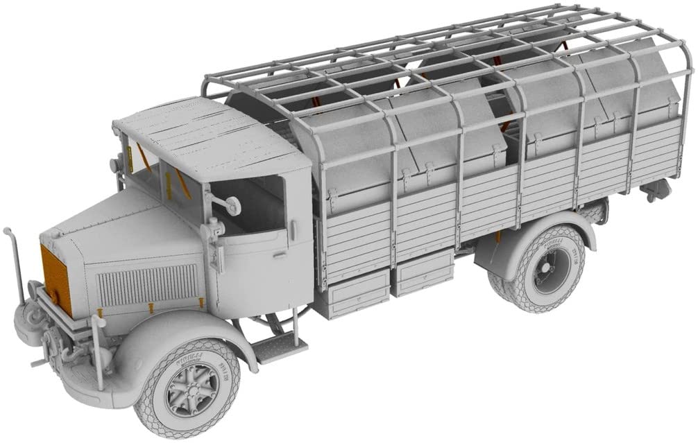 IBG 1/72 Scale Italian Army Lancia 3Ro Self-Propelled Anti-Aircraft Gun Ammunition Truck Plastic Model Kit PB72097