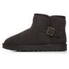 Fashion Men's Boots Cowhide Insulated Plush Snow Boots Genuine Leather Women's Shoes  Winter Women's Boots  Ankle Boots