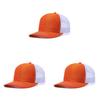 Classic Cotton Baseball Cap With Wide Brim And Breathable Mesh For Summer Sun Protection