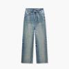 EICHITOO Women's High-Waist Wide-Leg Denim Jeans