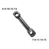 1 Pcs Multi Functional Bone Wrench, Hexagonal Screw Tool, Portable Ten In One Bicycle Hexagonal Socket Small Wrench