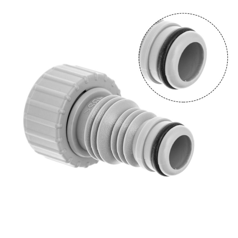 Set of 2 Pool Hose Adapter Pool Fitting Swimming Pool Drainage Adapter Hose Connector Pool Water Drain Adapter for Pool