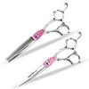 6.0-Inch Napsen Hairdressing Barber Scissors - Straight & Thinning Shears