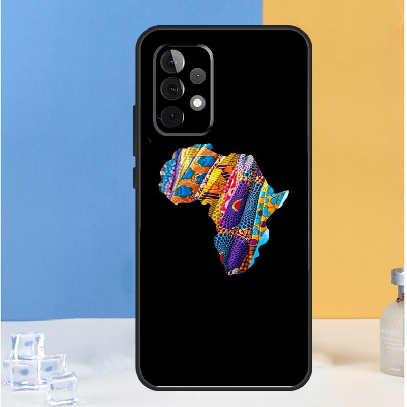 

Map of Africa African Fabrics For Samsung Galaxy A55 A35 A15 A13 A33 A53 A36 A26 A16 A54 A34 A14 A32 A52 A56 A05 A06 Case Samsung A35