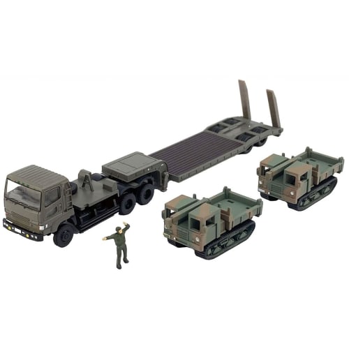 

The Trailer Collection, Trecolle, Self-Defense Force Trailer Material Transport Vehicle Set, Diorama Supplies