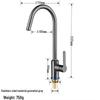 Stainless Steel Single Cold Deck Faucet
