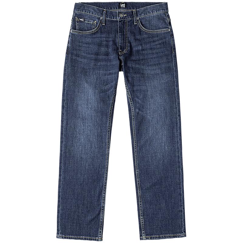 

Мужские джинсы Lee 726 стандартной посадки средней высоты прямого кроя темно-синего цвета 32