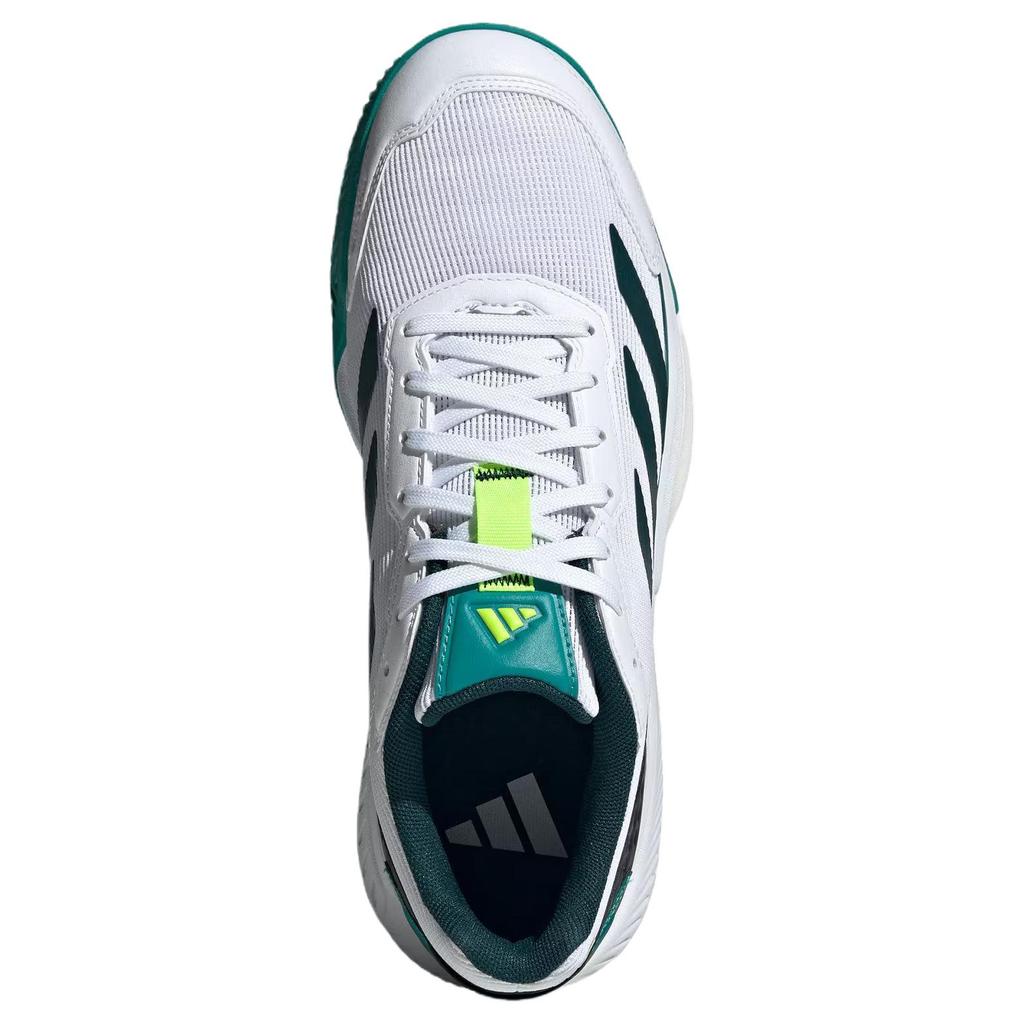 Adidas Courtquick Padel Comfortable Versatile Durable Low-Top Tennis Shoes Men Sneakers White Green JP7232