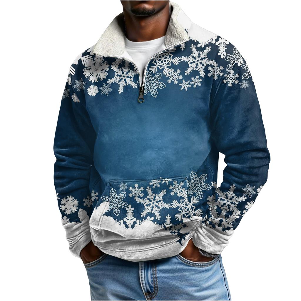 Vår Och Herr Ståkrage Sweatshirt Är Utomhus Casual Tröjor Toppar