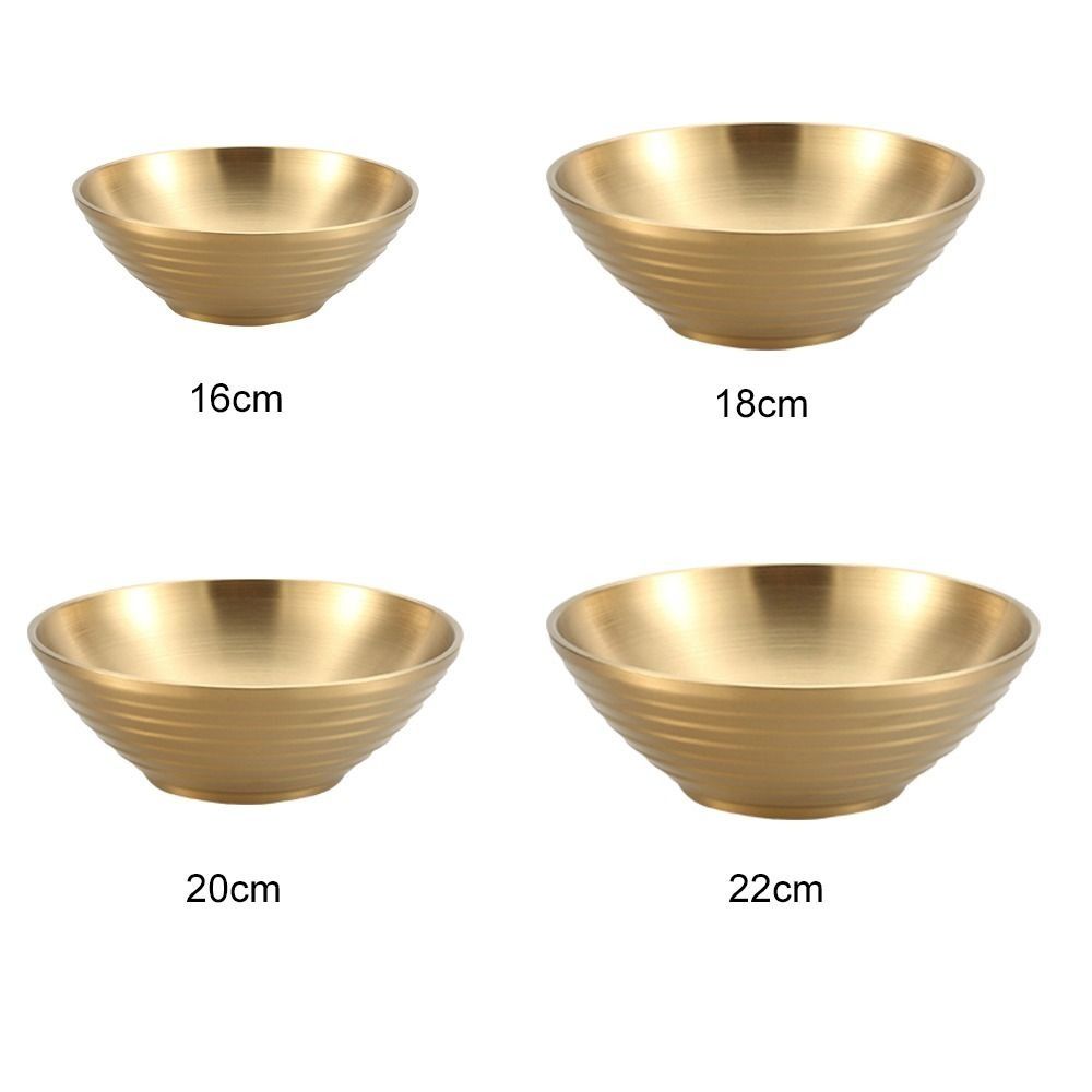 Heat Insulated Ramen Bowl Anti Fall Instant Noodles Bowl Smooth Double Layer Rice Bowl  Restaurant