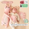Infant Sleeping Comforter Soft & Breathable Cartoon Pacify Hand Soother with Automatic Beating for Better Sleep Quality
