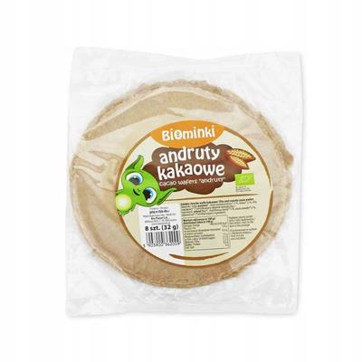 Organic Cocoa Wafers 32 G Biominki