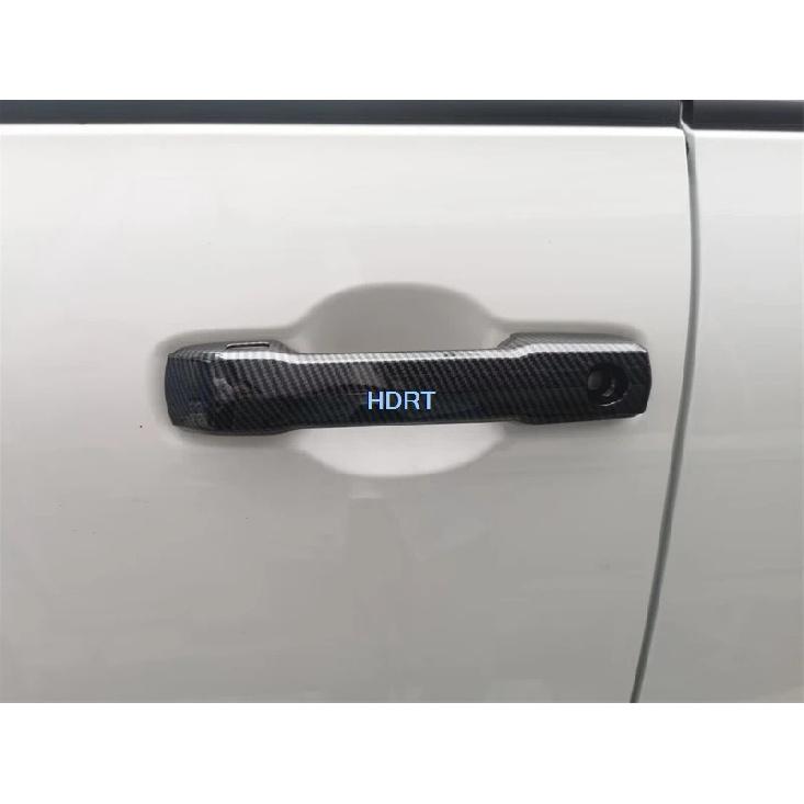 For Toyota Tundra/Tacoma/4Runner  + Car Style Door Bowl Frame Handle Cover Protector Decoration Accessories Exterior Sticker