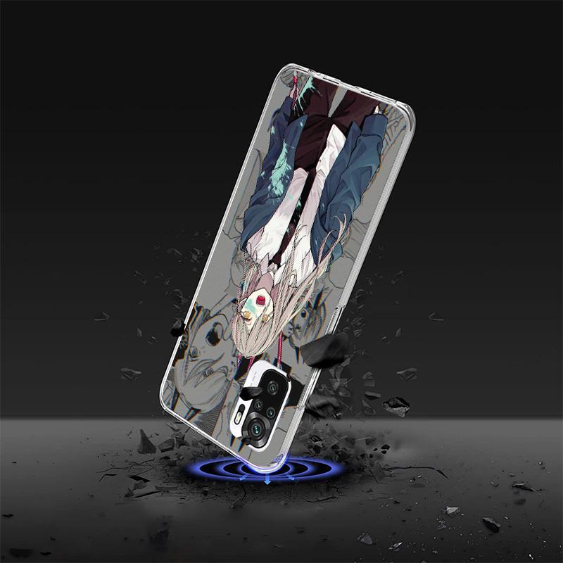Kettensäge Makima Power Cover Handyhülle Für Xiaomi Redmi Note 15 14 13 12 11 10 Pro Plus 14S 12S 11S 11T 11E 10S Weiche Hüllen Schale