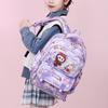 New Cute Children's Backpack Cartoon Printed LABUBU Children's Lightweight Waterproof and Wear-resistant Backpack CLE