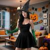 Halloween Witch 4-piece Festival Party Dress Up Props, Holiday Gifts For Friends