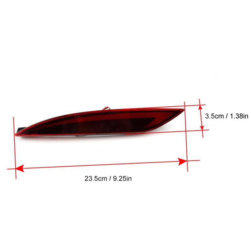 Car Rear Bumper Reflector Brake Light Turn Signal Fog Lamp Parts For Hyundai Sonata 8 2010 2011 2012 2013 2014 2015