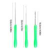 3Pcs Fishing Splicing Needle Baits Drill Needle Baiting Rig Needle Boilie Drill Stringer Hook Needle Fishing Accessories