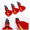 ABWR-Automatic Filling Poultry Waterer Cups For Auto Watering Drinker System For Chickens, Ducks, Geese, Turkeys Etc. 6Pcs