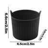 1Pc Air Fryer Silicone Basket Silicone Mold Air Fryer Egg Silicone Cupcake Baking Cups Ramekins For Air Fryer Ovens