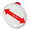 6in 120KG Load Electric Vacuum Suction Cup with Pressure Gauge Heavy Duty Vacuum Lifter for Granite Tile Glass Storage Box Pack