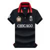 Polo da Uomo BeatStreet in Misto Cotone con Fantasia Geometrica di Lettere, Traspirante, Stile Classico, Casual, Maglietta alla Moda a Maniche Corte