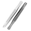 Multi-Use Stainless Steel Tweezers for Eyebrow Shaping, False Eyelashes, Facial Hair & White Hairs