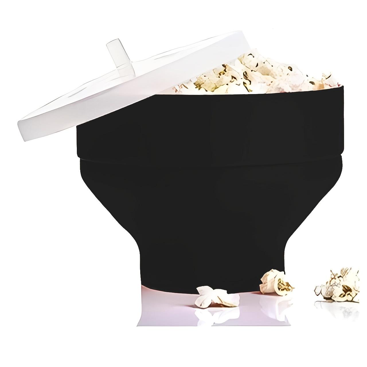 

[Silicone Popcorn Bucket] 1pc Foldable Silicone Popcorn Bucket | Microwave Popcorn Machine Ball Bowl - Christmas Gift